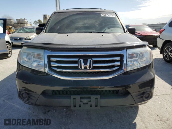 2013 Honda Pilot LX with VIN 5FNYF4H28DB033124, listed as a Copart auction lot 48775575 with 190,663 mi miles and Clean Title. Bid and sale history available at DreamBid. Image 5.