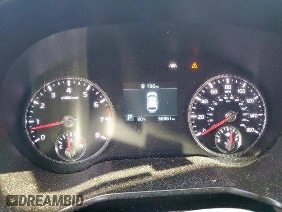 2020 Kia Telluride EX z VIN 5XYP3DHC7LG079306, wystawiony jako Copart lot #57488585 z przebiegiem 36 861 mil mil oraz Szkoda całkowita • Salvage title. Historia ofert i sprzedaży dostępna na DreamBid. Obrazek 9.