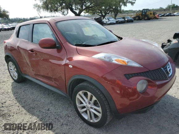 2012 Nissan Juke SV with VIN JN8AF5MV3CT114670, listed as a Copart auction lot 48907584 with 137,870 mi miles and Salvage Title. Bid and sale history available at DreamBid. Image 4.