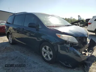 2011 Toyota Sienna LE AAS с VIN 5TDKK3DC9BS151475, выставлен на аукционе Copart как лот 54711715 с пробегом 179 100 миль миль и Списание • Salvage title. История ставок и продаж доступна на DreamBid. Изображение 4.