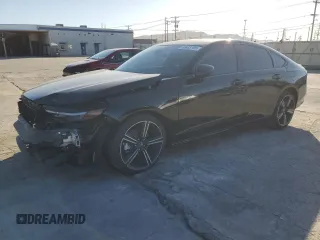 2024 Honda Accord Sport-L with VIN 1HGCY2F78RA055830, listed as a Copart auction lot 48433795 with 12,211 mi miles and Salvage title. Bid and sale history available at DreamBid. Image 1.