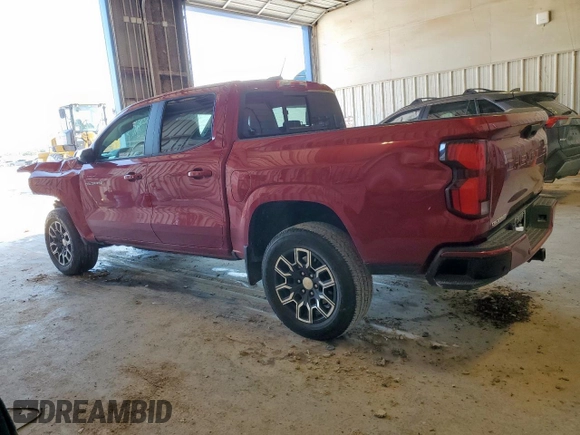 2023 Chevrolet Colorado 2WD LT с VIN 1GCPSCEK3P1136566, выставлен на аукционе Copart как лот 59122925 с пробегом 41 293 миль миль и Списание • Salvage title. История ставок и продаж доступна на DreamBid. Изображение 2.