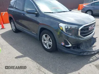 2019 GMC Terrain SLE with VIN 3GKALMEV3KL135653, listed as a IAAI auction lot 41939843 with 63,214 mi miles. Bid and sale history available at carsss.com. Image 1.