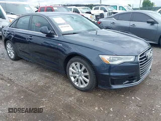 2016 Audi A6 Premium Plus with VIN WAUFGAFC3GN167573, listed as a IAAI auction lot 42541880 with 59,955 mi miles and . Bid and sale history available at DreamBid. Image 1.