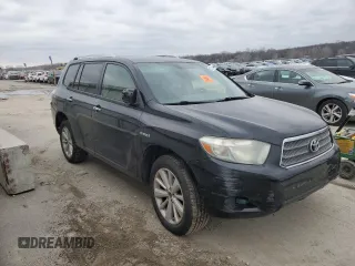 2010 Toyota Highlander Hybrid with VIN JTEBW3EH1A2040483, listed as a Copart auction lot 87002754 with 0 mi miles and Salvage Title. Bid and sale history available at carsss.com. Image 4.
