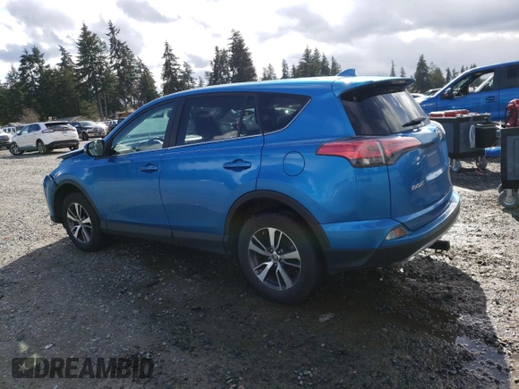 2018 Toyota RAV4 XLE with VIN 2T3RFREV3JW752934, listed as a Copart auction lot 48942015 with 74,182 mi miles and Salvage Title. Bid and sale history available at DreamBid. Image 2.