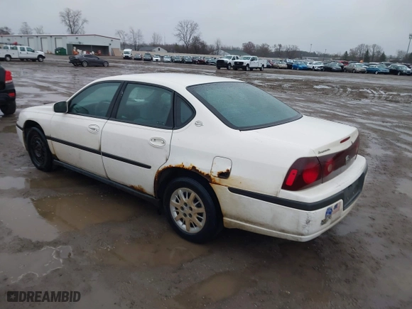 2002 Chevrolet Impala with VIN 2G1WF52E229379194, listed as a IAAI auction lot 41836381 with 261,730 mi miles. Bid and sale history available at carsss.com. Image 3.