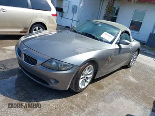 2004 BMW Z4 2.5i with VIN 4USBT33544LS52714, listed as a IAAI auction lot 41899891 with Not provided miles and . Bid and sale history available at DreamBid. Image 2.