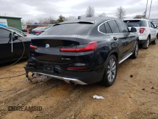 2019 BMW X4 xDrive30i with VIN 5UXUJ3C54KLG52954, listed as a Copart auction lot 37513493 with 51,678 mi miles. Bid and sale history available at carsss.com. Image 3.