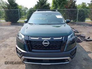 2025 Nissan Pathfinder Rock Creek with VIN 5N1DR3BD6SC239123, listed as a IAAI auction lot 42476803 with 637 mi miles and . Bid and sale history available at DreamBid. Image 13.