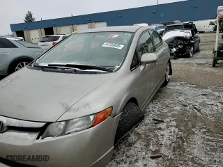 2006 Honda Civic Sdn LX with VIN JHMFA16596S000042, listed as a Copart auction lot 44706905 with 169,662 mi miles and Clean Title. Bid and sale history available at carsss.com. Image 10.