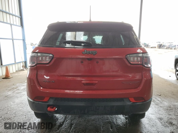 2025 Jeep Compass Trailhawk with VIN 3C4NJDDNXST550943, listed as a Copart auction lot 58935895 with 5,059 mi miles and Salvage title. Bid and sale history available at DreamBid. Image 6.