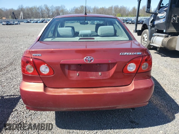 2006 Toyota Corolla CE with VIN 2T1BR30E06C677253, listed as a Copart auction lot 53715705 with 153,230 mi miles and Clean Title. Bid and sale history available at DreamBid. Image 6.