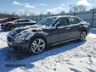 2017 Infiniti Q70 3.7 with VIN JN1BY1PP0HM170506, listed as a Copart auction lot 42916395 with 115,802 mi miles and Salvage Title. Bid and sale history available at DreamBid. Image 1.