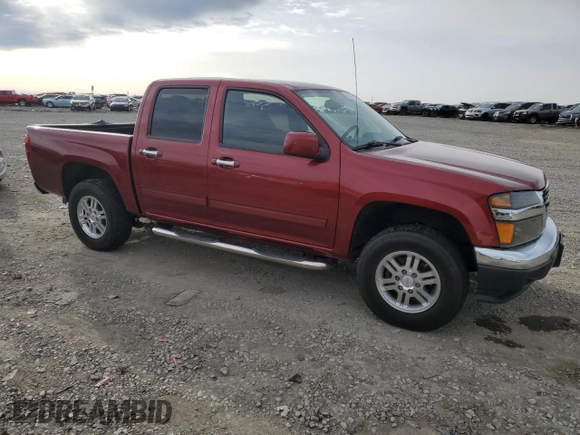 2011 GMC Canyon SLE1 with VIN 1GTH6MFE5B8134177, listed as a Copart auction lot 48243605 with 133,956 mi miles and Salvage Title. Bid and sale history available at carsss.com. Image 4.