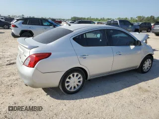2014 Nissan Versa SV with VIN 3N1CN7AP1EL804775, listed as a Copart auction lot 52785995 with 108,094 mi miles and Salvage Title. Bid and sale history available at DreamBid. Image 3.