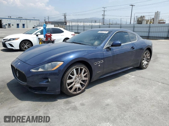2011 Maserati GranTurismo S with VIN ZAM45KLA2B0059519, listed as a Copart auction lot 55537315 with 49,251 mi miles and Clean title. Bid and sale history available at DreamBid. Image 1.