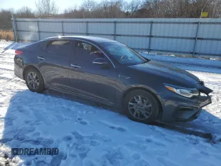 2019 Kia Optima LX with VIN 5XXGT4L38KG291142, listed as a Copart auction lot 88486425 with 149,315 mi miles and Salvage Title. Bid and sale history available at carsss.com. Image 4.