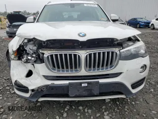 2016 BMW X3 xDrive28i z VIN 5UXWX9C56G0D71063, wystawiony jako Copart lot #56245155 z przebiegiem 82 491 mil mil oraz Szkoda całkowita • Salvage title. Historia ofert i sprzedaży dostępna na DreamBid. Obrazek 5.