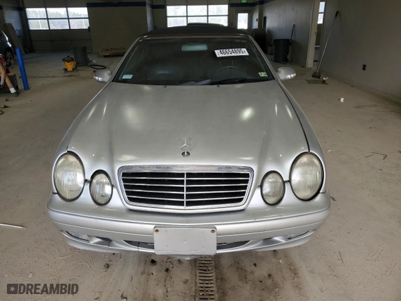 2002 Mercedes-Benz CLK-Class with VIN WDBLK65G92T114739, listed as a Copart auction lot 46654895 with 91,209 mi miles and Salvage Title. Bid and sale history available at carsss.com. Image 5.