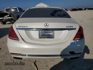 2017 Mercedes-Benz S with VIN WDDUX7GB3HA323645, listed as a Copart auction lot 46950295 with Not Provided miles and Salvage Title. Bid and sale history available at DreamBid. Image 6.