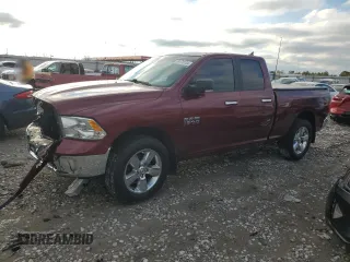 2018 Ram 1500 SLT with VIN 1C6RR7GG0JS218610, listed as a Copart auction lot 79170104 with 73,599 mi miles and Salvage title. Bid and sale history available at DreamBid. Image 1.
