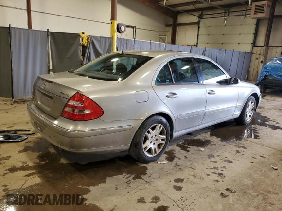 2004 Mercedes-Benz E-Class 3.2L with VIN WDBUF82J54X120960, listed as a Copart auction lot 44427065 with 0 mi miles and Salvage Title. Bid and sale history available at carsss.com. Image 3.