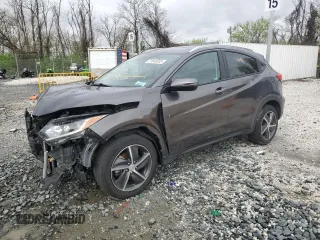 2022 Honda HR-V EX with VIN 3CZRU6H55NM768490, listed as a Copart auction lot 51643035 with 0 mi miles and Non Repairable. Bid and sale history available at carsss.com. Image 1.