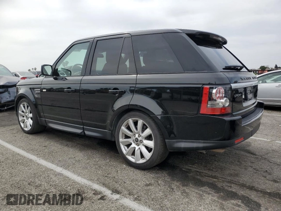2013 Land Rover Range Rover Sport HSE Lux with VIN SALSK2D41DA780160, listed as a Copart auction lot 58933055 with 80,958 mi miles and Clean title. Bid and sale history available at DreamBid. Image 2.