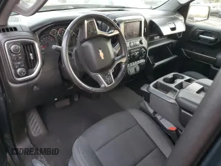 2021 Chevrolet Silverado 1500 LT with VIN 1GCRYDED4MZ249972, listed as a Copart auction lot 46192555 with 66,274 mi miles and Salvage Title. Bid and sale history available at DreamBid. Image 8.