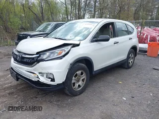2016 Honda CR-V LX with VIN 5J6RM4H34GL092377, listed as a IAAI auction lot 42155449 with 151,436 mi miles. Bid and sale history available at carsss.com. Image 2.