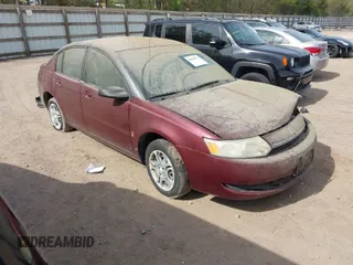 2003 Saturn ION with VIN 1G8AJ52FX3Z130085, listed as a IAAI auction lot 42036315 with 43,991 mi miles. Bid and sale history available at carsss.com. Image 1.
