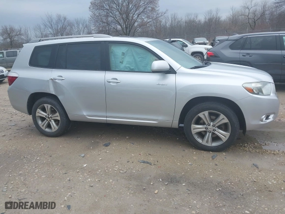 2009 Toyota Highlander Sport with VIN JTEES43A892149040, listed as a IAAI auction lot 42051030 with 175,983 mi miles. Bid and sale history available at carsss.com. Image 13.