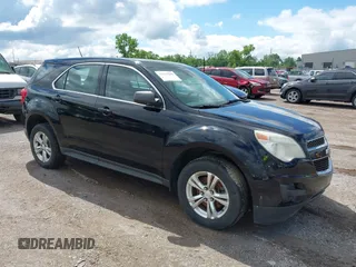 2015 Chevrolet Equinox LS z VIN 2GNALAEK2F1142351, wystawiony jako IAAI lot #42229280 z przebiegiem 102 410 mil mil oraz . Historia ofert i sprzedaży dostępna na DreamBid. Obrazek 1.