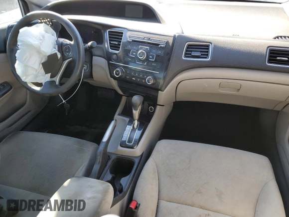2013 Honda Civic LX with VIN 2HGFB2F57DH562130, listed as a Copart auction lot 47277095 with 148,418 mi miles and Salvage Title. Bid and sale history available at DreamBid. Image 8.
