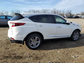 2020 Acura RDX Advance with VIN 5J8TC2H76LL019710, listed as a Copart auction lot 46147875 with 34,190 mi miles and Salvage title. Bid and sale history available at DreamBid. Image 3.