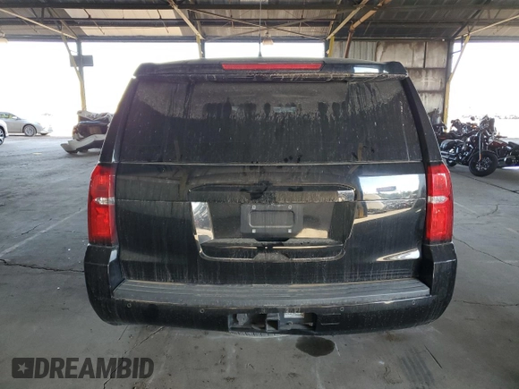 2015 Chevrolet Tahoe Commercial with VIN 1GNSK3EC5FR293350, listed as a Copart auction lot 83570834 with Not provided miles and Salvage title. Bid and sale history available at DreamBid. Image 6.
