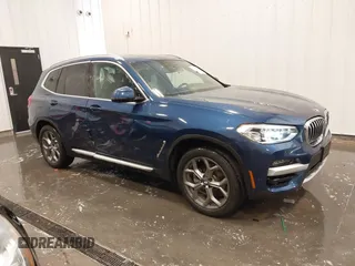 2020 BMW X3 xDrive30i z VIN 5UXTY5C05L9B65106, wystawiony jako IAAI lot #42182287 z przebiegiem 49 009 mil mil oraz . Historia ofert i sprzedaży dostępna na DreamBid. Obrazek 1.