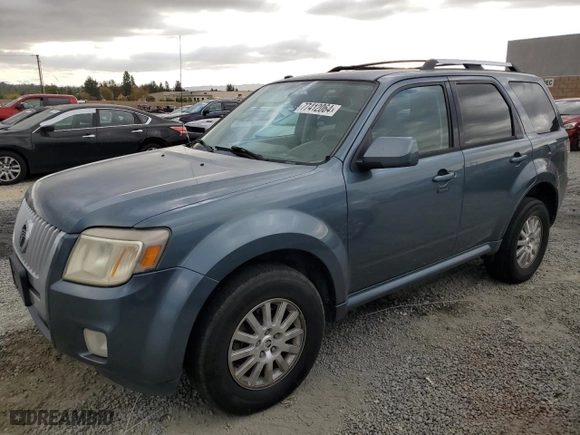 2011 Mercury Mariner Premier with VIN 4M2CN8HG4BKJ07004, listed as a Copart auction lot 77412064 with 169,076 mi miles and Clean Title. Bid and sale history available at carsss.com. Image 1.