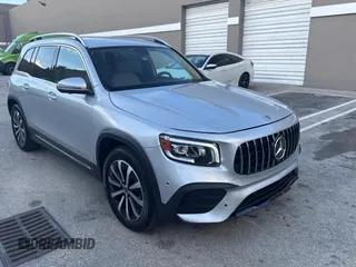 2021 Mercedes-Benz GLB with VIN W1N4M4GB1MW165362, listed as a Copart auction lot 54954145 with 71,970 mi miles and Salvage Title. Bid and sale history available at carsss.com. Image 1.