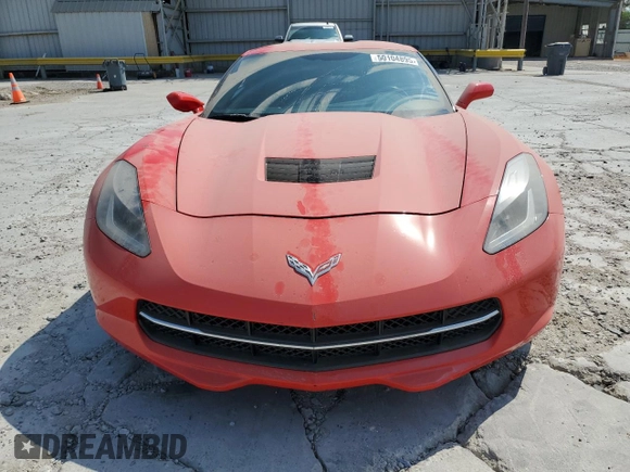 2016 Chevrolet Corvette 1LT with VIN 1G1YB2D74G5123435, listed as a Copart auction lot 50104895 with 71,220 mi miles and Salvage Title. Bid and sale history available at carsss.com. Image 5.
