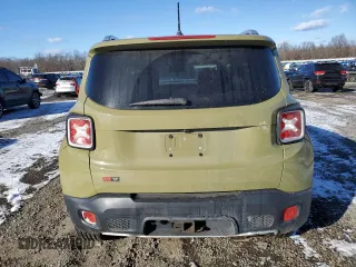2015 Jeep Renegade Limited with VIN ZACCJBDT1FPC36282, listed as a Copart auction lot 41671525 with 127,938 mi miles and Salvage Title. Bid and sale history available at DreamBid. Image 6.