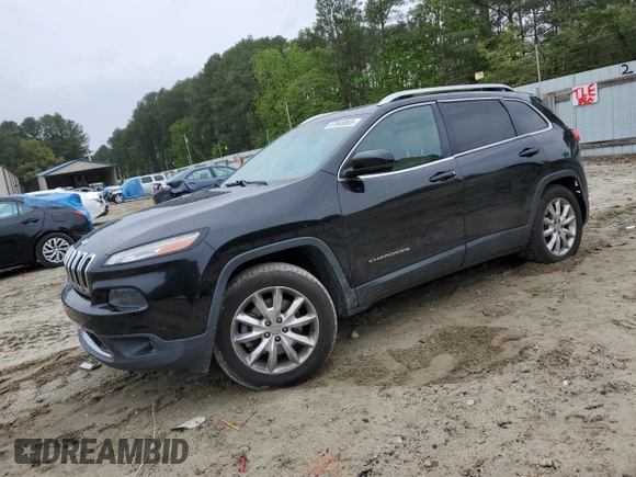 2016 Jeep Cherokee Limited z VIN 1C4PJMDB7GW271014, wystawiony jako Copart lot #57048865 z przebiegiem 173 990 mil mil oraz Szkoda całkowita • Salvage title. Historia ofert i sprzedaży dostępna na DreamBid. Obrazek 1.