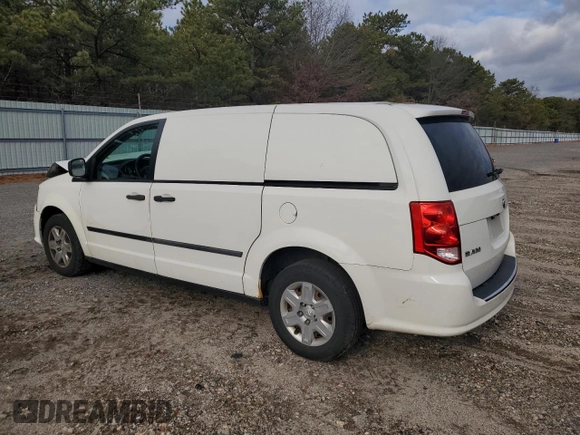 2013 Ram Cargo Van Tradesman with VIN 2C4JRGAG7DR530752, listed as a Copart auction lot 82168364 with 172,330 mi miles and Salvage Title. Bid and sale history available at carsss.com. Image 2.