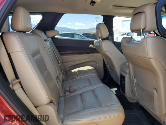 2013 Dodge Durango Citadel with VIN 1C4SDJETXDC562837, listed as a Copart auction lot 55730655 with 221,347 mi miles and Clean Title. Bid and sale history available at carsss.com. Image 11.
