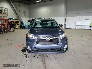 2015 Toyota Highlander Limited with VIN 5TDDKRFH9FS183319, listed as a Copart auction lot 47592705 with 146,876 mi miles and Salvage Title. Bid and sale history available at carsss.com. Image 11.