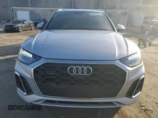 2022 Audi Q5 S line Premium Plus with VIN WA1EAAFY0N2109148, listed as a Copart auction lot 46597205 with 31,851 mi miles and Salvage Title. Bid and sale history available at carsss.com. Image 5.
