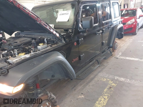 2022 Jeep Wrangler Unlimited Rubicon с VIN 1C4HJXFN8NW242079, выставлен на аукционе IAAI как лот 41889541 с пробегом 36 944 миль миль и . История ставок и продаж доступна на DreamBid. Изображение 6.