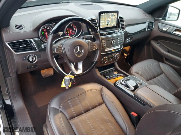 2018 Mercedes-Benz GLS with VIN 4JGDF6EE6JB179282, listed as a Copart auction lot 43568915 with 80,257 mi miles and Clean Title. Bid and sale history available at carsss.com. Image 8.
