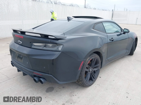 2018 Chevrolet Camaro 2SS with VIN 1G1FH1R73J0106896, listed as a IAAI auction lot 41236059 with 77,406 mi miles and . Bid and sale history available at DreamBid. Image 4.